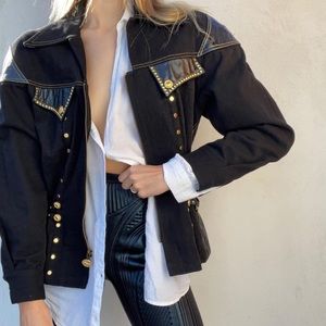 Vintage Western denim jacket